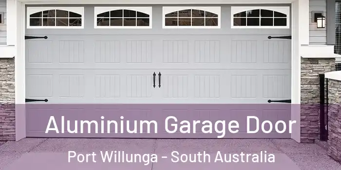 Aluminium Garage Door Port Willunga - South Australia