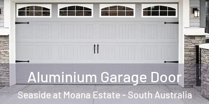 Aluminium Garage Door Seaside at Moana Estate - South Australia