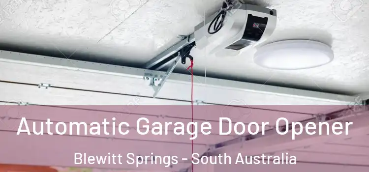 Automatic Garage Door Opener Blewitt Springs - South Australia