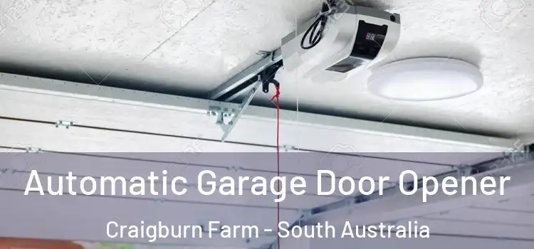Automatic Garage Door Opener Craigburn Farm - South Australia