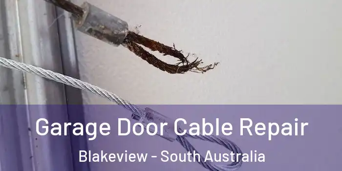 Garage Door Cable Repair Blakeview - South Australia