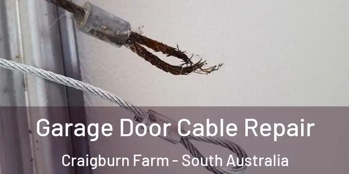 Garage Door Cable Repair Craigburn Farm - South Australia