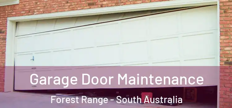 Garage Door Maintenance Forest Range - South Australia