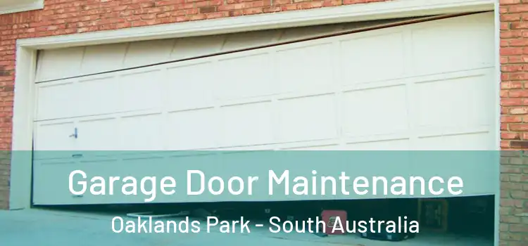 Garage Door Maintenance Oaklands Park - South Australia