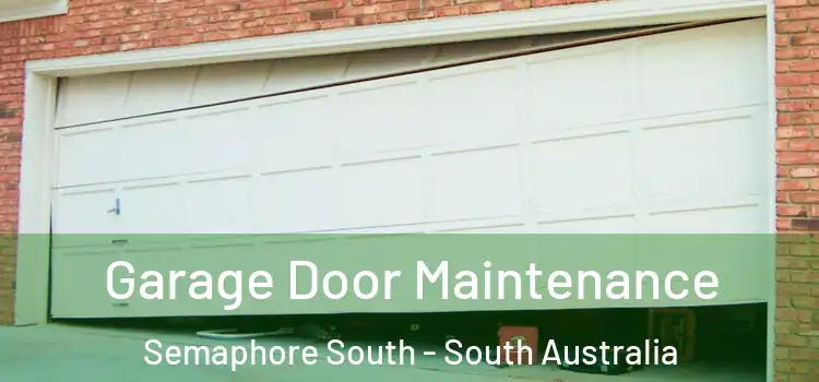 Garage Door Maintenance Semaphore South - South Australia