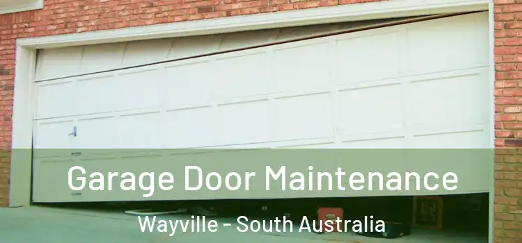 Garage Door Maintenance Wayville - South Australia