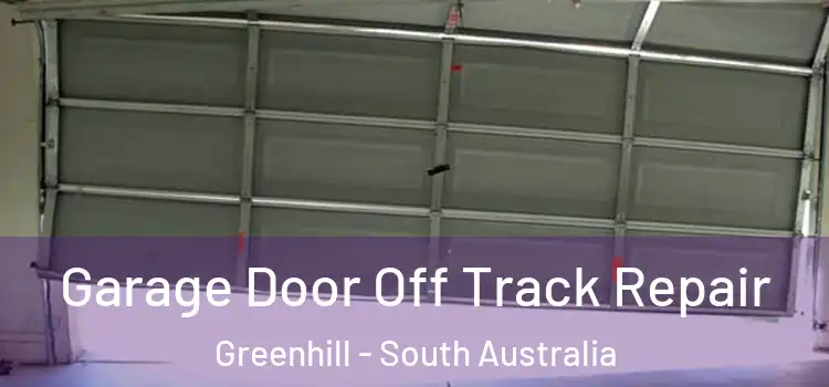 Garage Door Off Track Repair Greenhill - South Australia