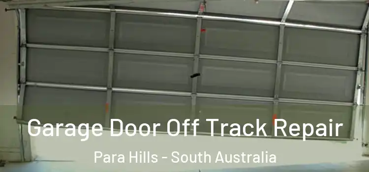 Garage Door Off Track Repair Para Hills - South Australia
