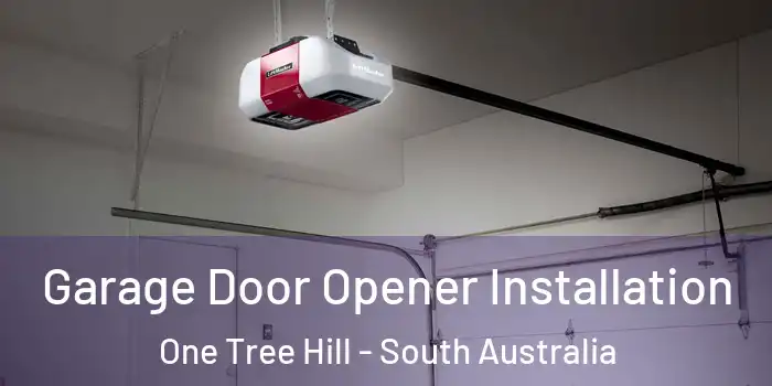 Garage Door Opener Installation One Tree Hill - South Australia
