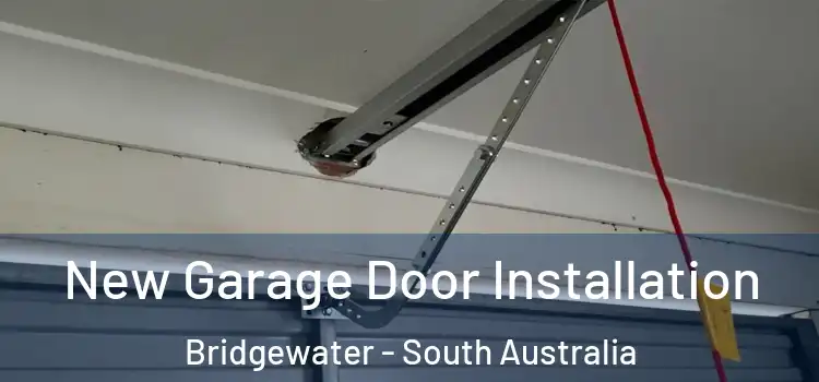 New Garage Door Installation Bridgewater - South Australia