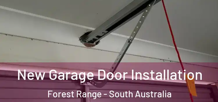 New Garage Door Installation Forest Range - South Australia