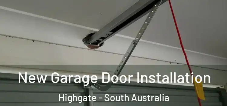 New Garage Door Installation Highgate - South Australia