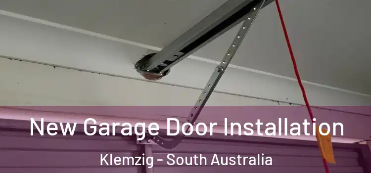New Garage Door Installation Klemzig - South Australia