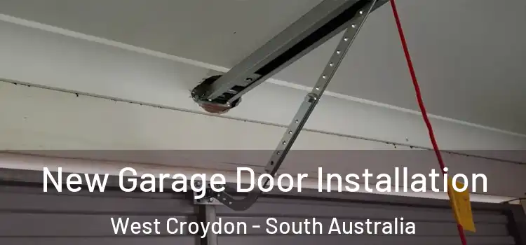 New Garage Door Installation West Croydon - South Australia