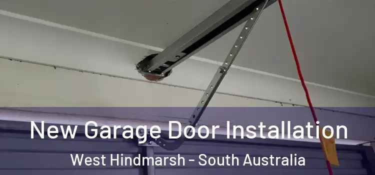 New Garage Door Installation West Hindmarsh - South Australia