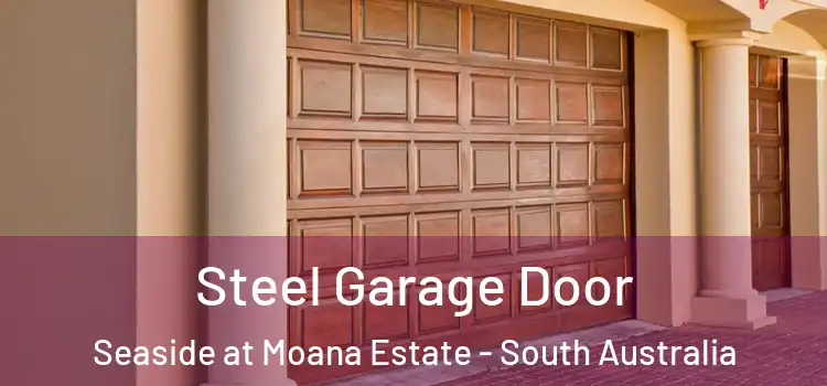 Steel Garage Door Seaside at Moana Estate - South Australia