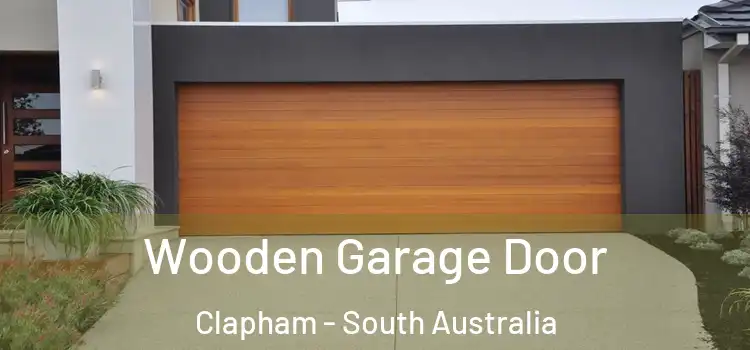 Wooden Garage Door Clapham - South Australia