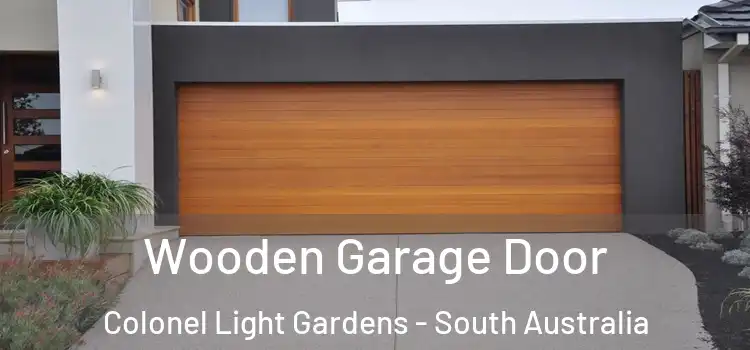 Wooden Garage Door Colonel Light Gardens - South Australia