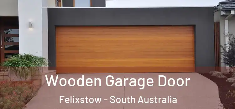 Wooden Garage Door Felixstow - South Australia