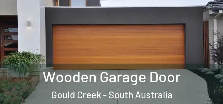 Wooden Garage Door Gould Creek - South Australia