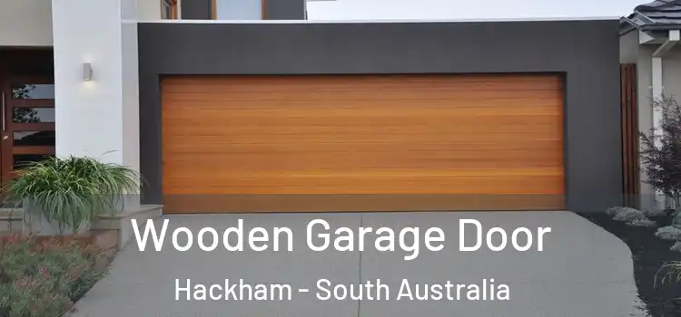 Wooden Garage Door Hackham - South Australia