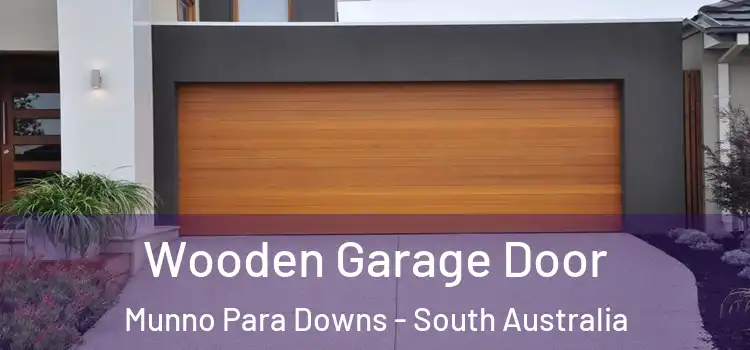 Wooden Garage Door Munno Para Downs - South Australia