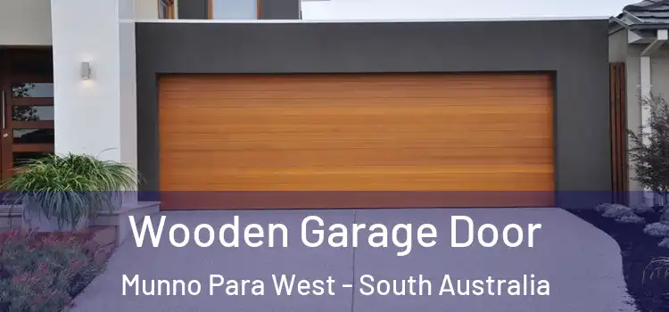 Wooden Garage Door Munno Para West - South Australia