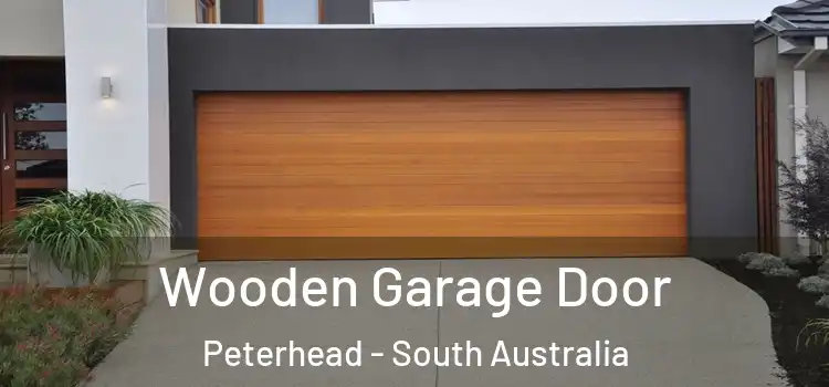 Wooden Garage Door Peterhead - South Australia