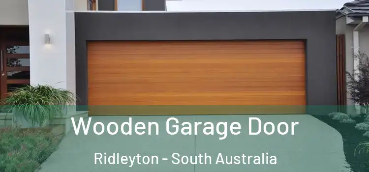 Wooden Garage Door Ridleyton - South Australia
