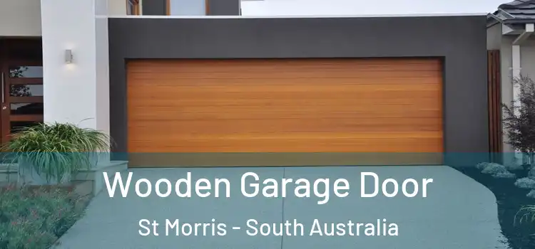Wooden Garage Door St Morris - South Australia