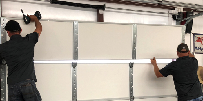 commercial overhead door repair in Munno Para West