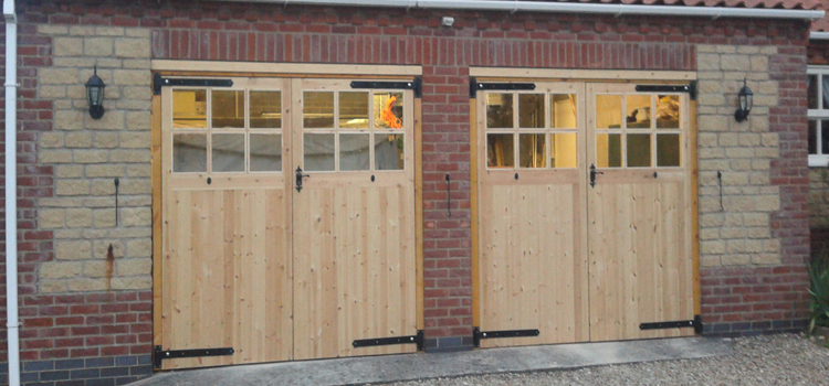 Side Hinged Wooden Garage Doors Cheltenham